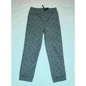 365 Kids Boys Alien Print Jogger Pants - Size 10